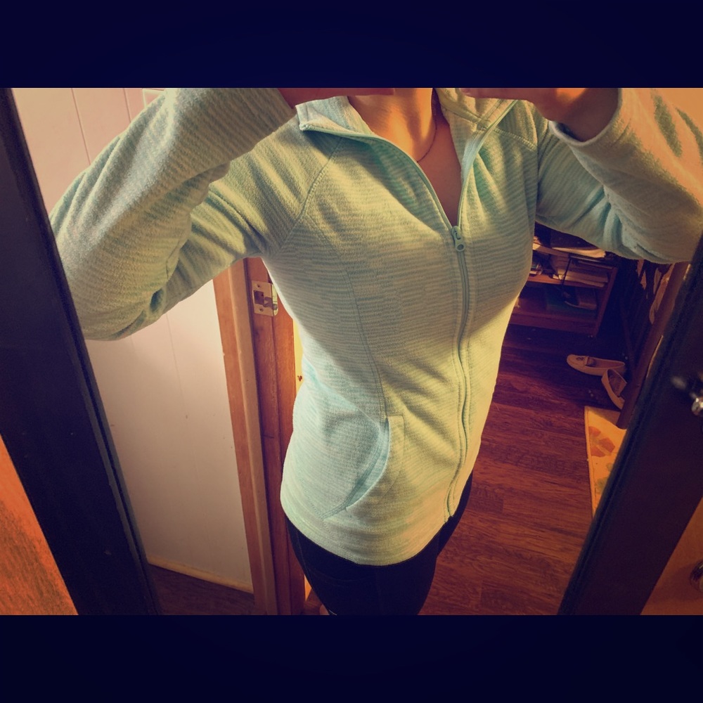 Fuzzy MTA sport zip up jacket